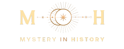 Mystery In History Logo (400 × 160 px) Black BG (4)