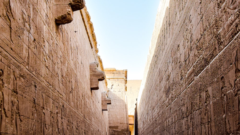 Ancient Egyptian Alley in Edfu