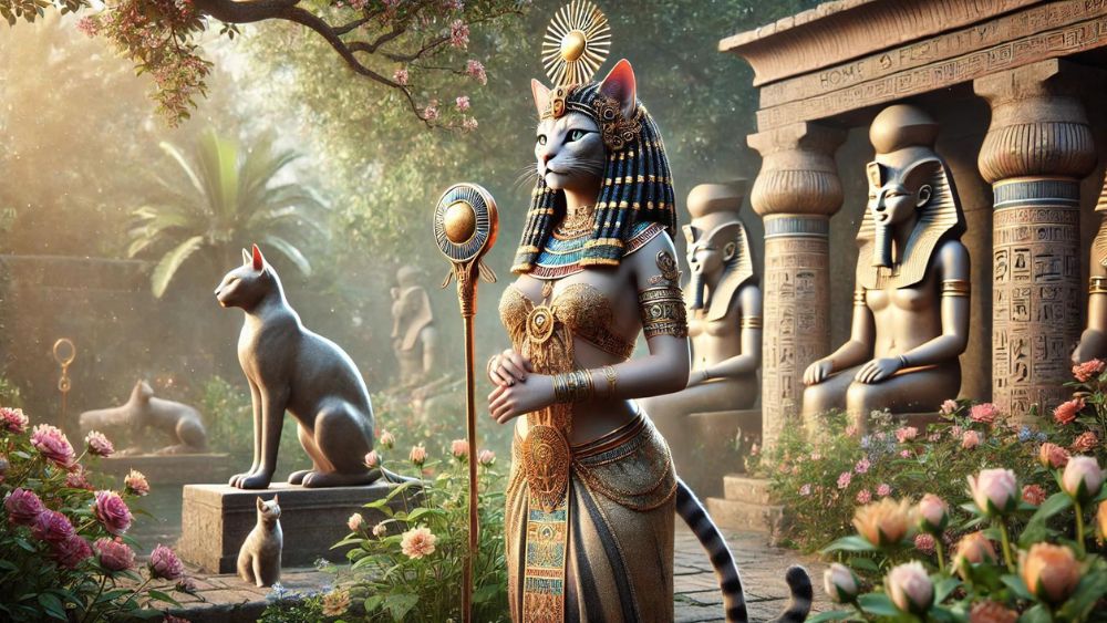 Bastet the Cat Goddess of Home and Fertility