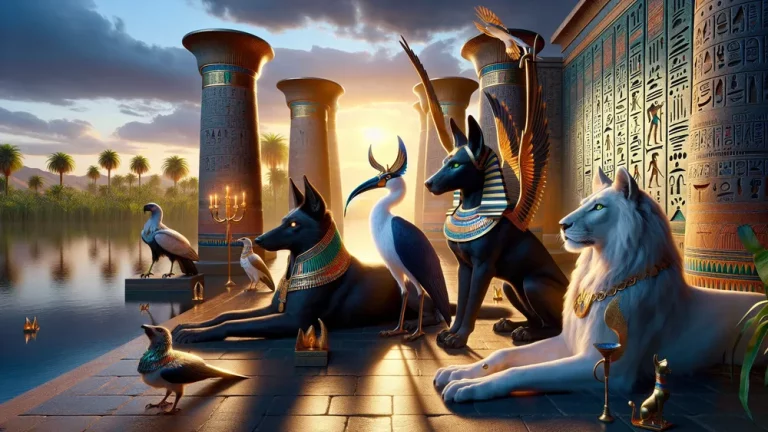 Animals In Egyptian Mythology: Deities’ Sacred Forms