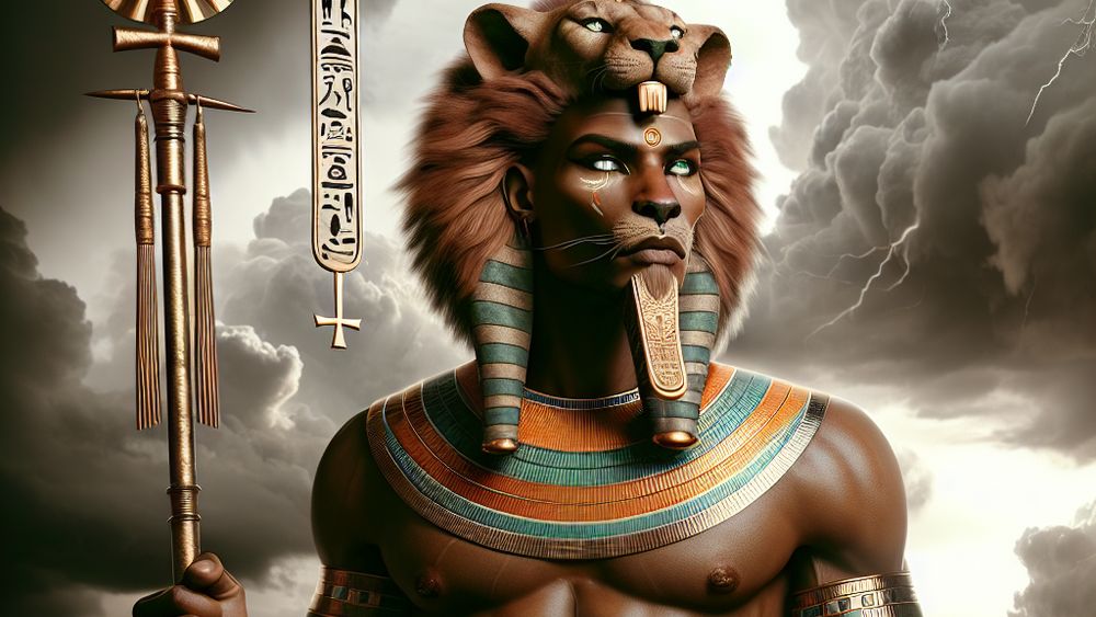 Egyptian God Maahes