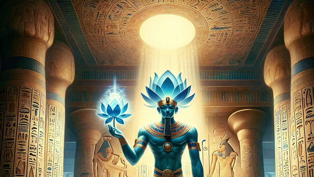 Egyptian God Nefertem