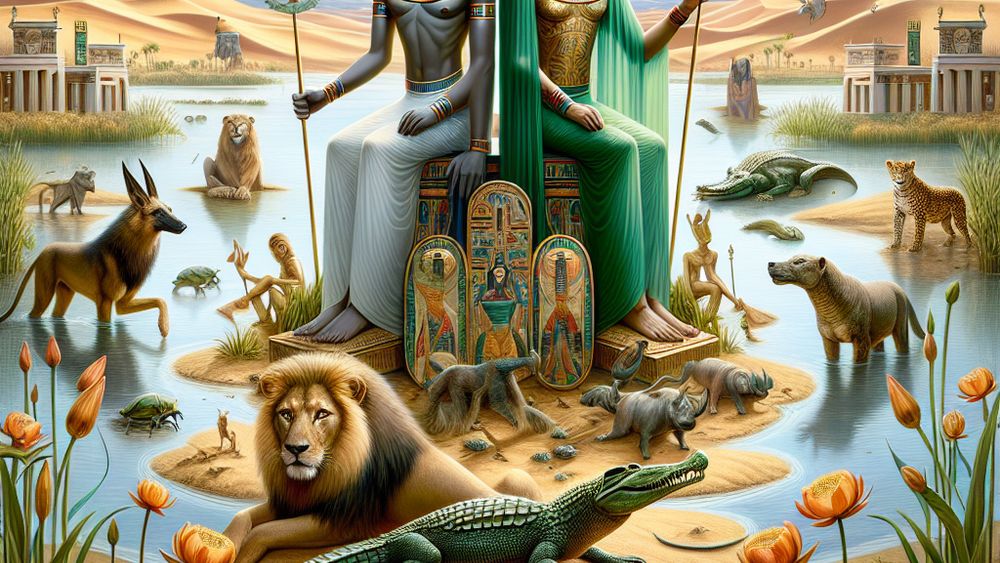 Egyptian Gods And Animals