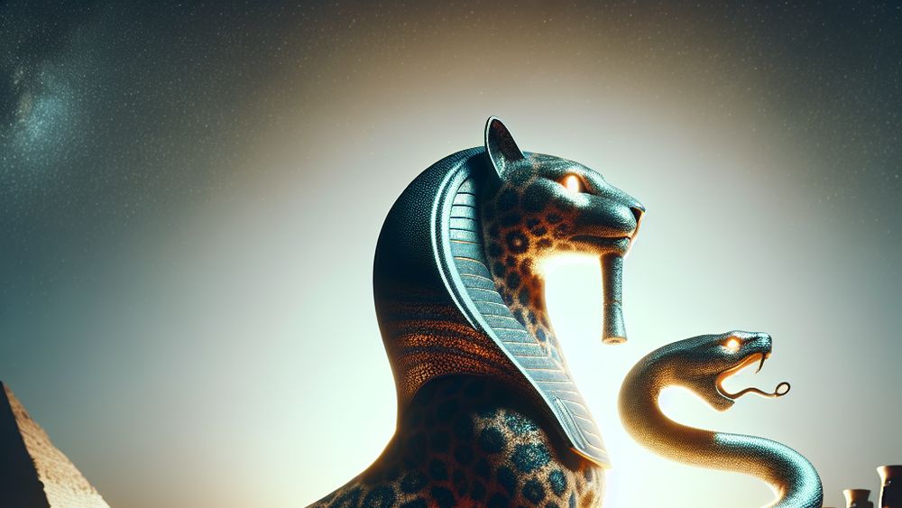 Egyptian Mythical Creature: The Serpopard