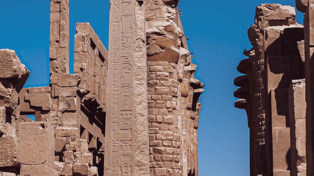 Exploring Egyptian History: Obelisk at Karnak Temple Complex