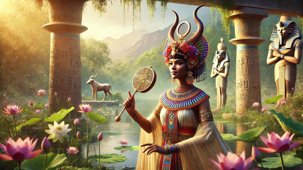 Hathor the Goddess of Love Beauty and Music