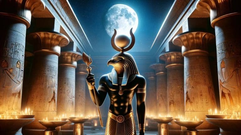 Khonshu: Egyptian Moon God Of Fertility And Protection