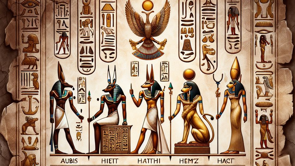 Names Of The Egyptian Gods And Goddesses