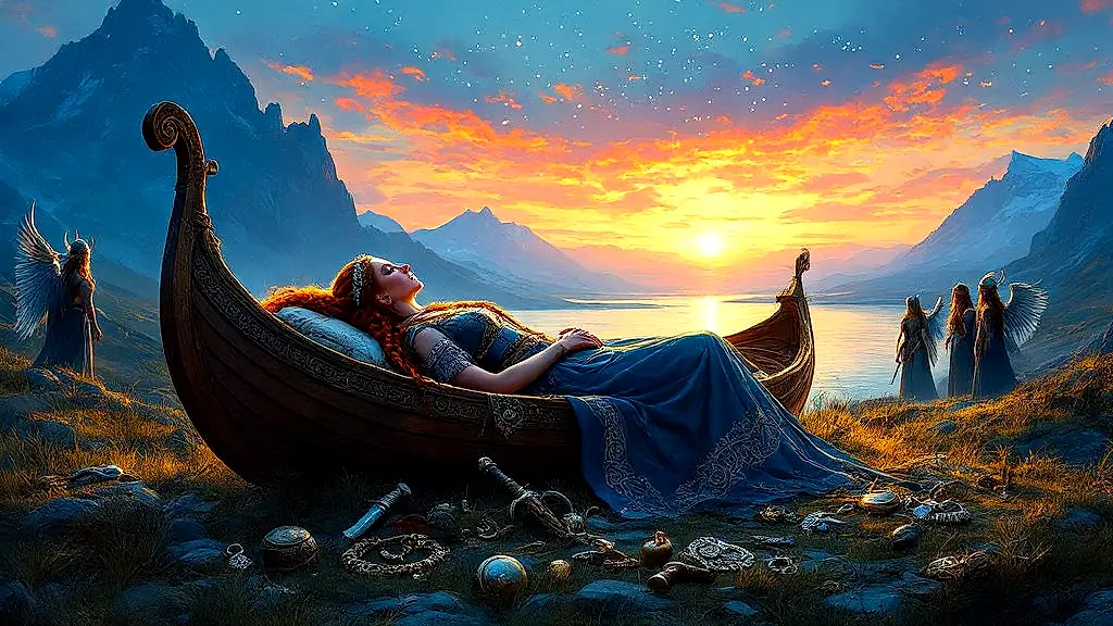Norse mother honored like a warrior in burial.
