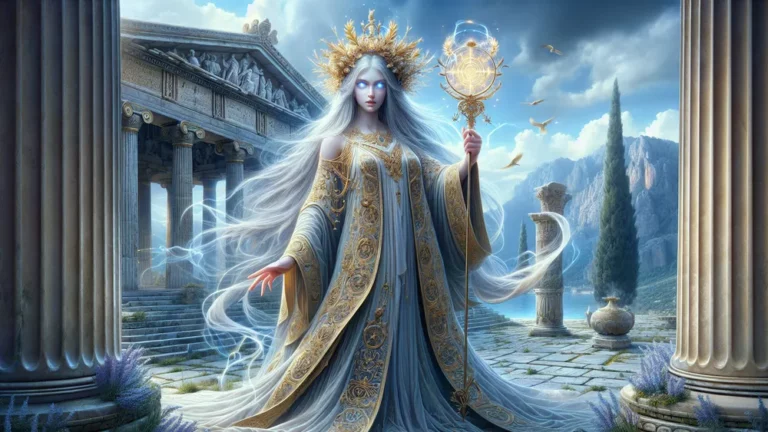 Pheme The Greek Goddess Representing Fame And Rumor