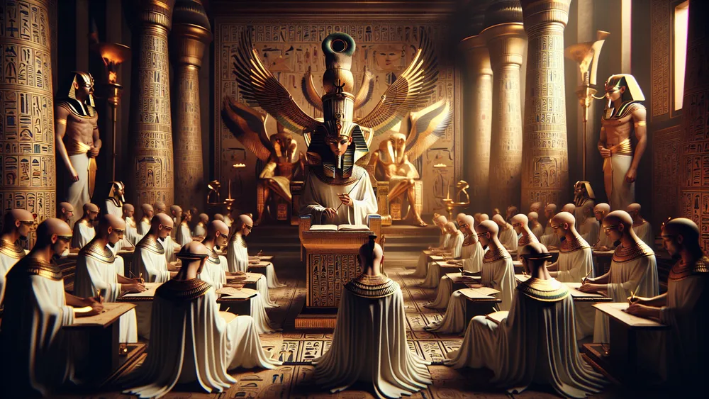 Priests And Scribes Of Maat