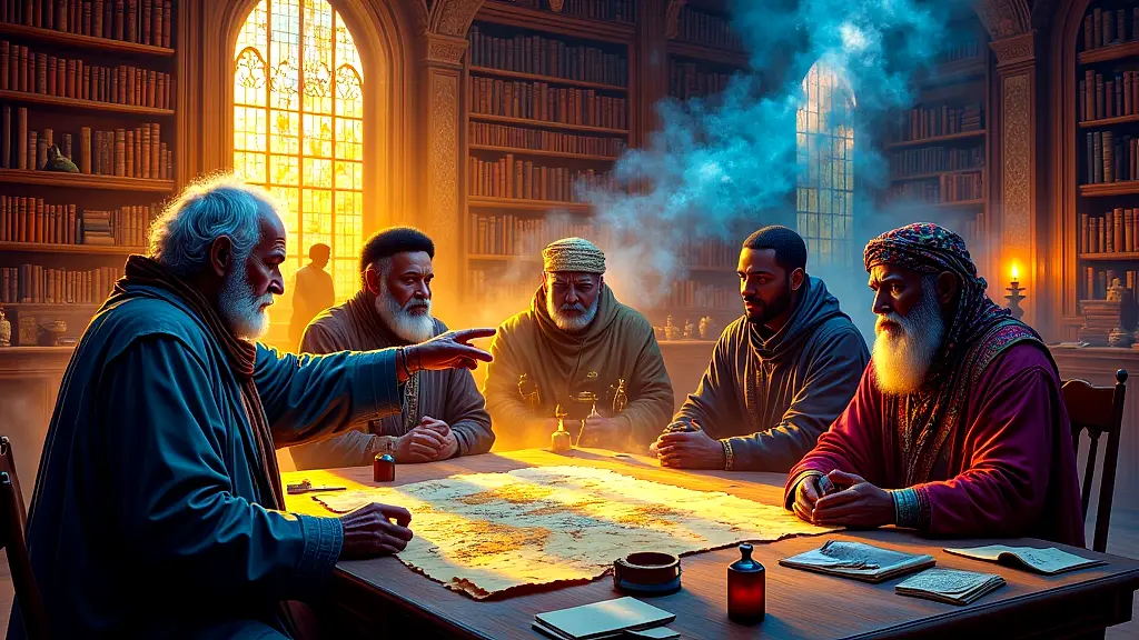 Scholars debate Bayajidda’s legend in ancient library.