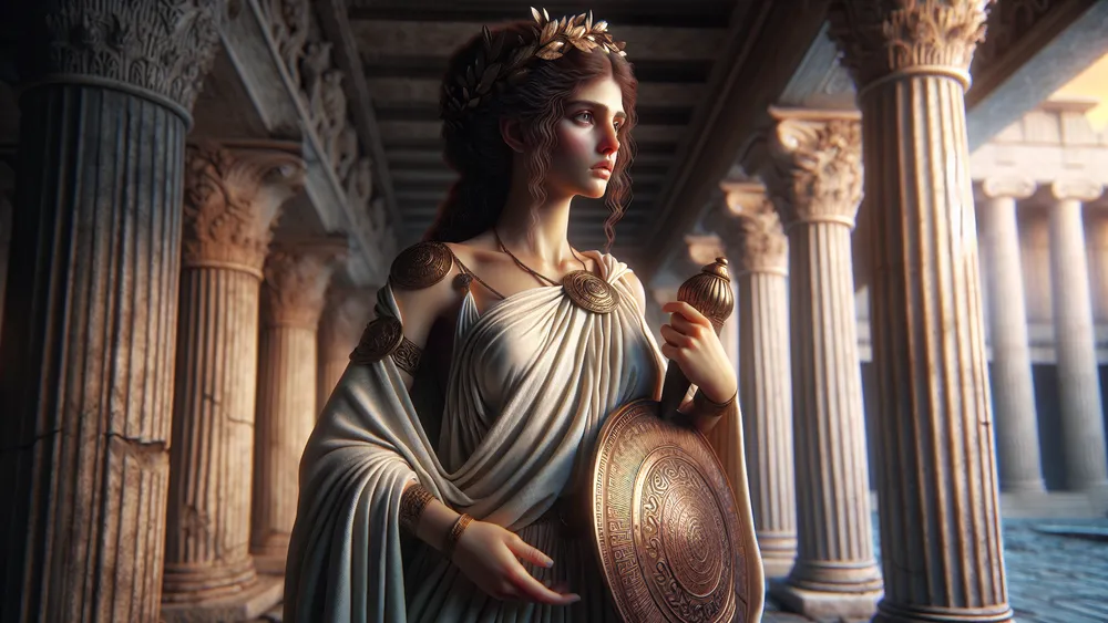 Soteria Greek Goddess Of Safety And Deliverance From Harm