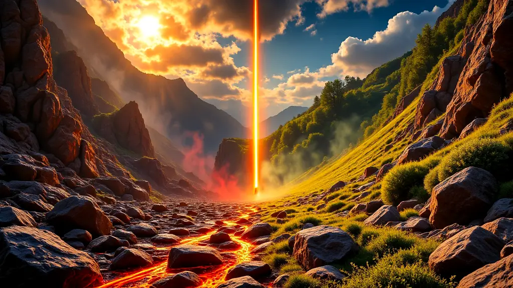 Tartarus and Elysium contrast in Greek mythology.