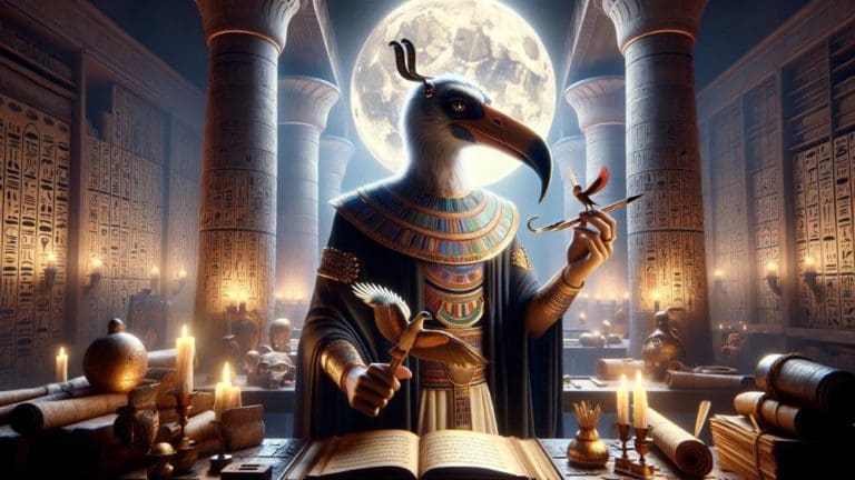 Thoth: Ancient Egyptian Deity Of Wisdom And Moon