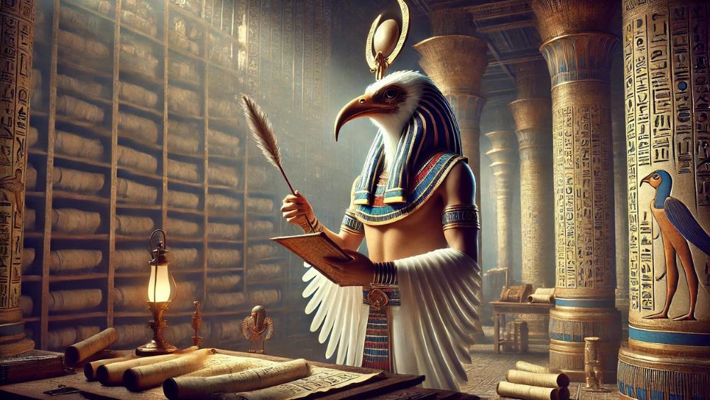 Thoth the God of Wisdom and Writing