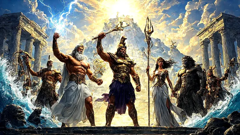 Top 10 Greek gods in epic Mount Olympus showdown.