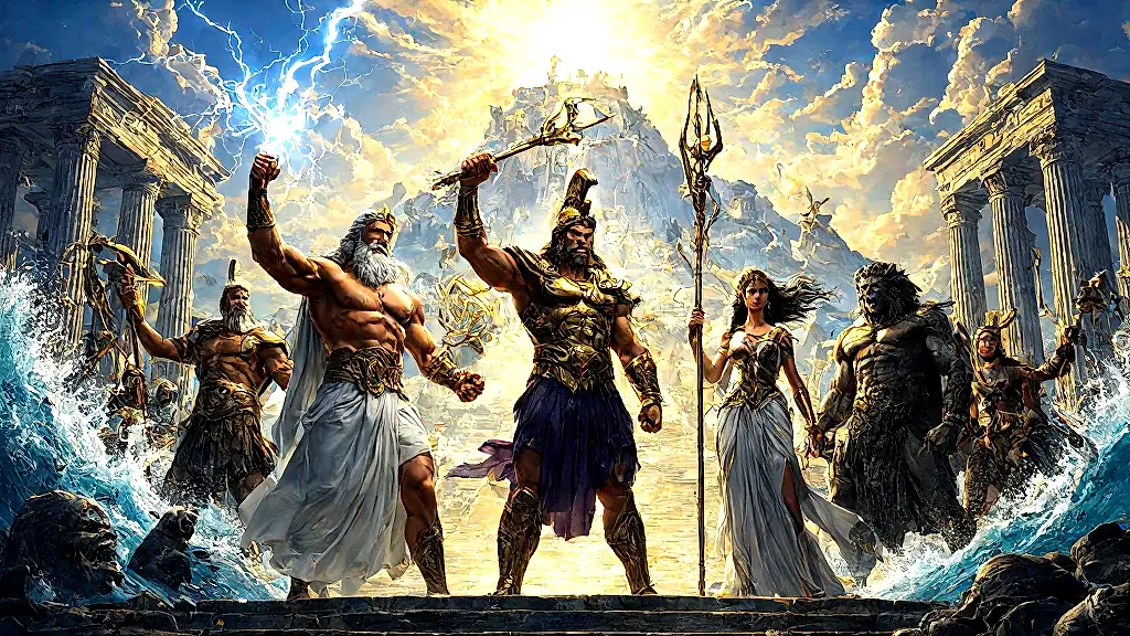 Top 10 Greek gods in epic Mount Olympus showdown.