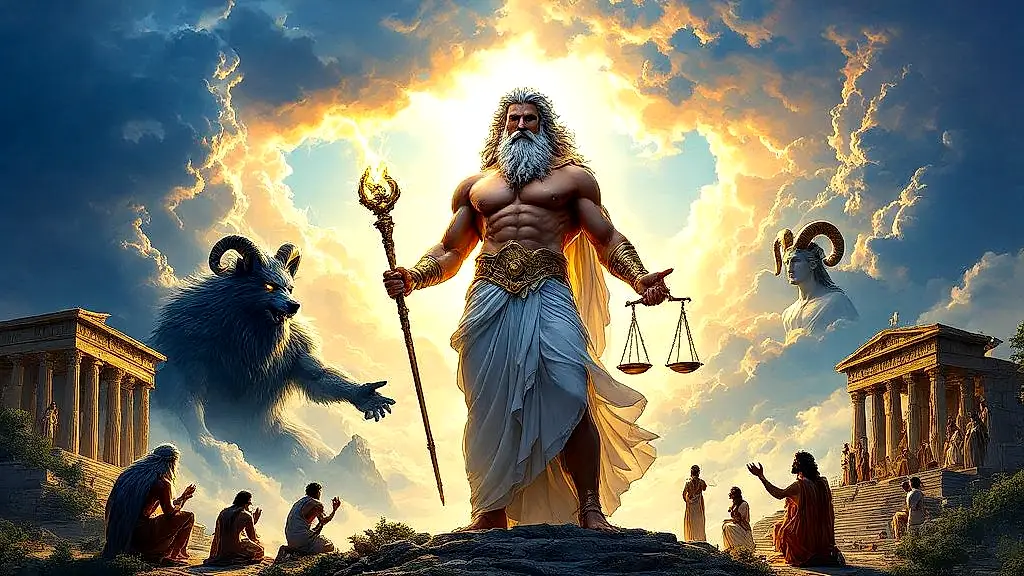 Zeus in multiple forms, worshipped across ancient Greece.
