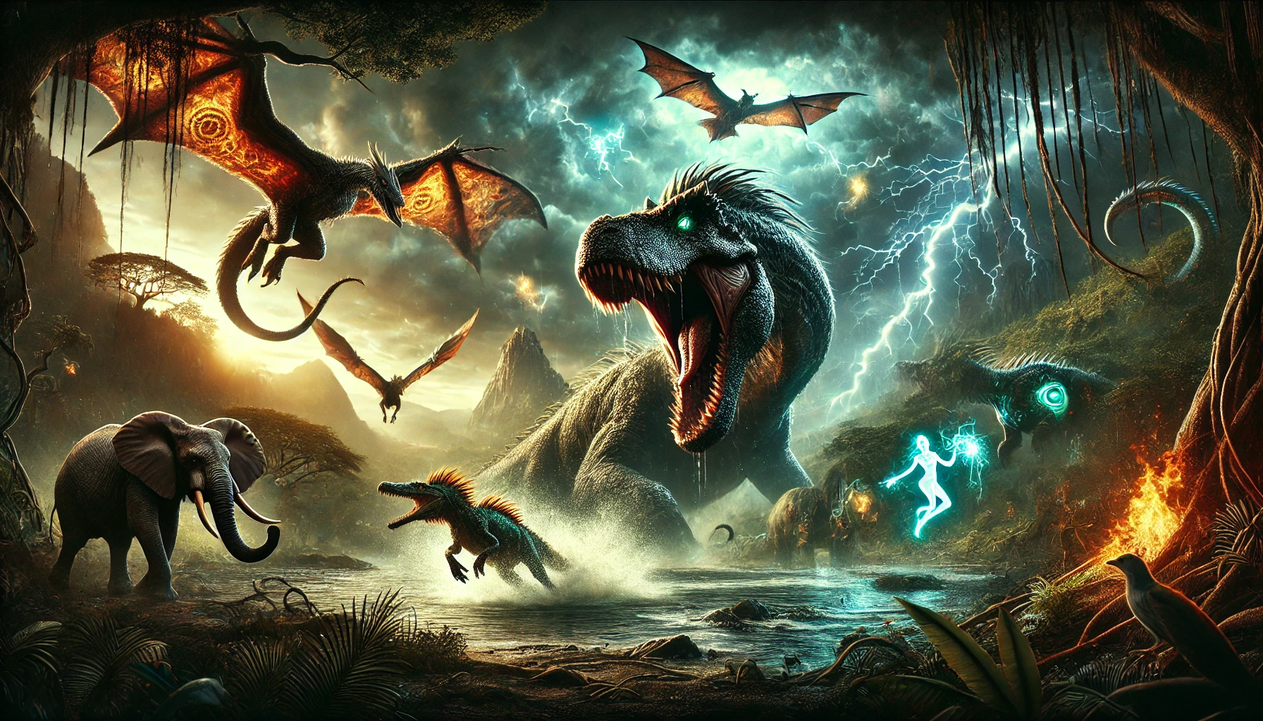 list of all the creatures from african mythology