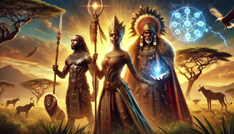 list of all the heroes and figures from african mythology